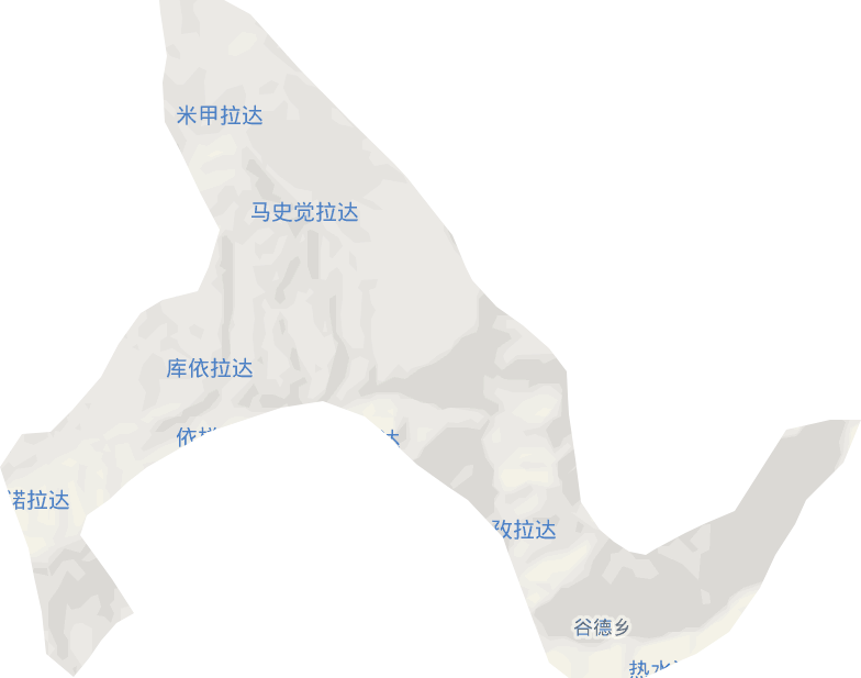谷德乡电子地图