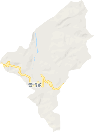 普诗乡电子地图