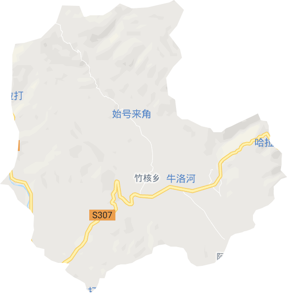 竹核乡电子地图