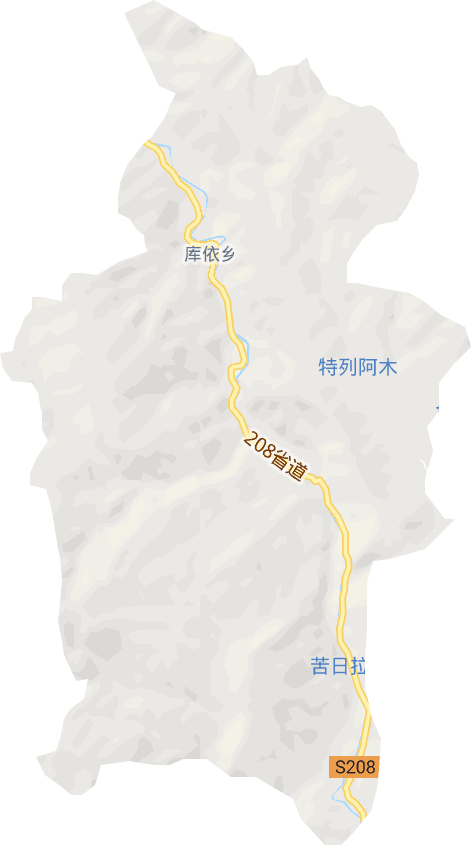库依乡电子地图