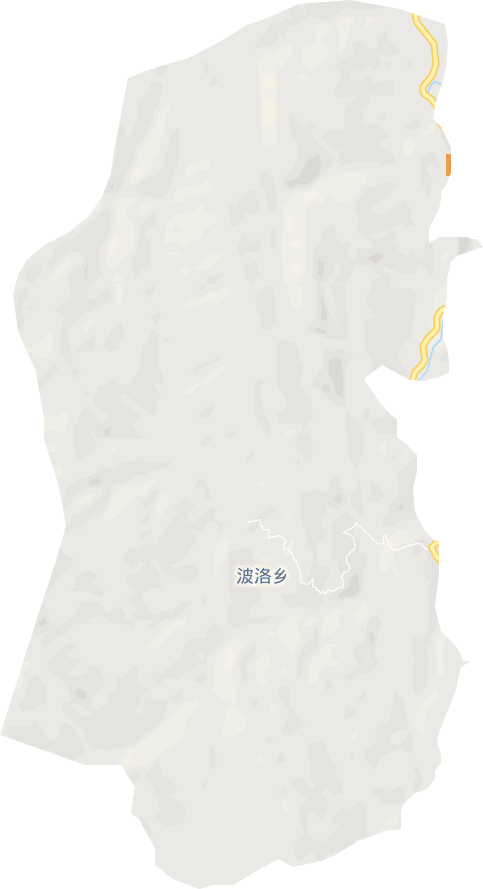 波洛乡电子地图