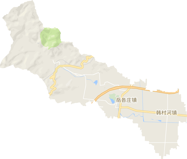 韩村河镇电子地图