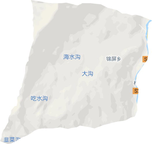 锦屏乡电子地图