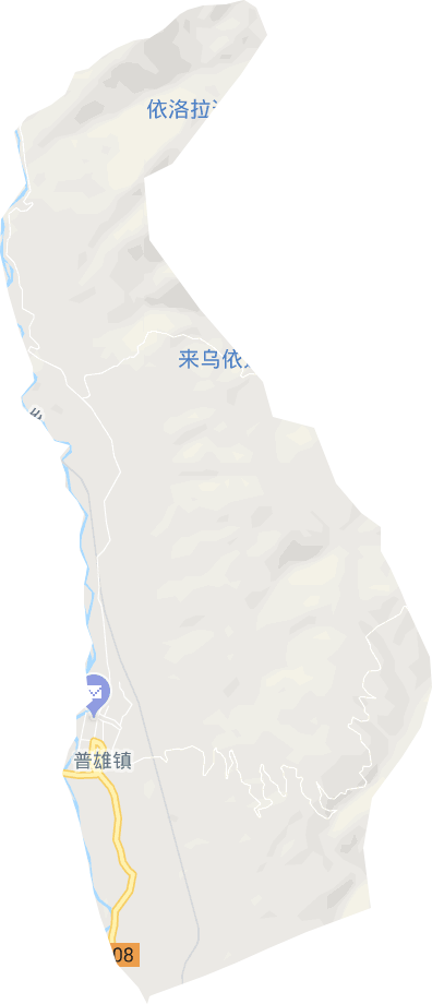 普雄镇电子地图