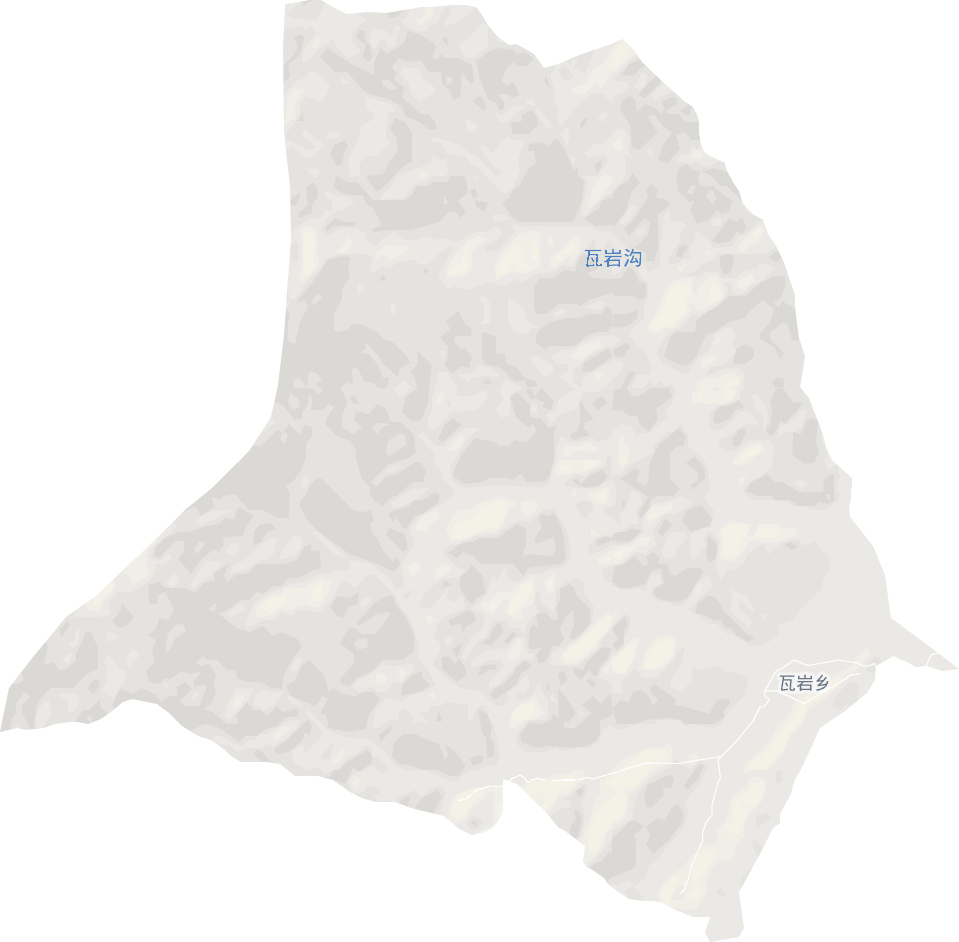 瓦岩乡电子地图
