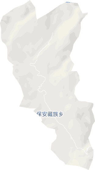 保安藏族乡电子地图