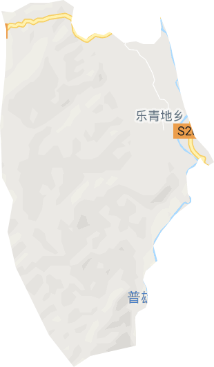 乐青地乡电子地图