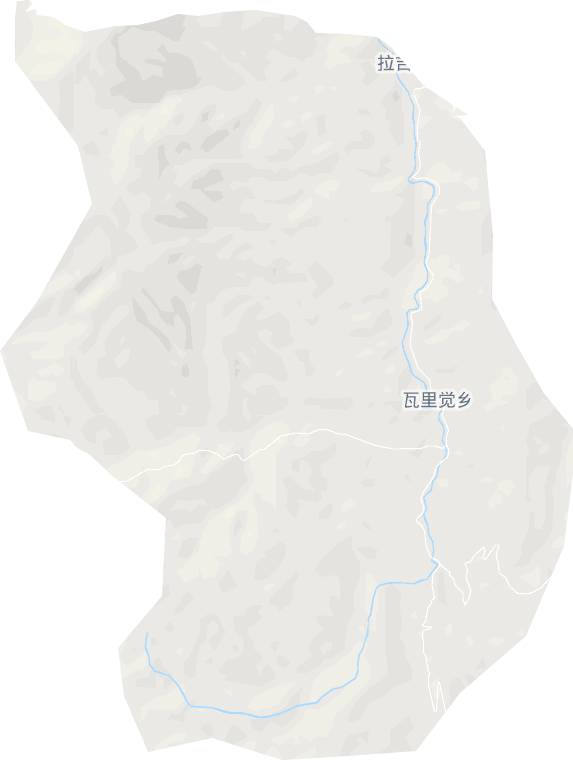 瓦里觉乡电子地图