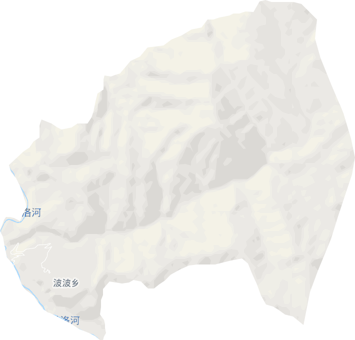 波波乡电子地图