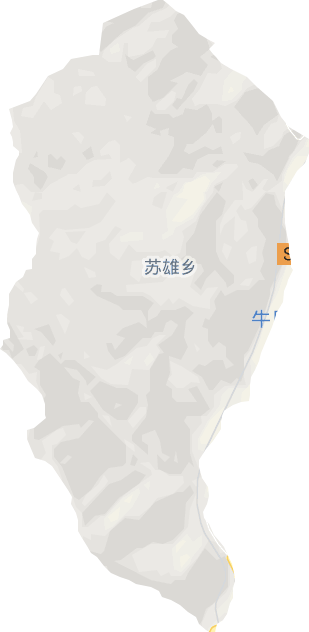 苏雄乡电子地图