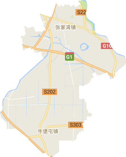 张家湾镇电子地图