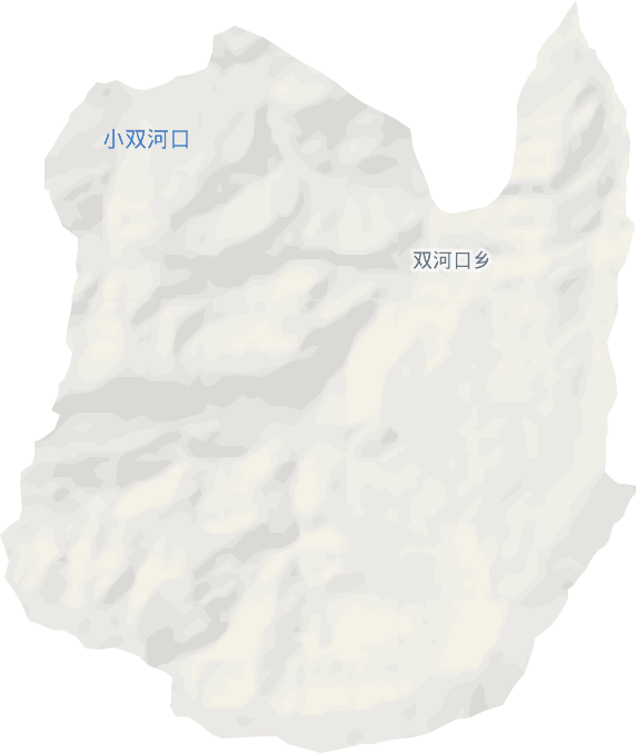 双河口乡电子地图