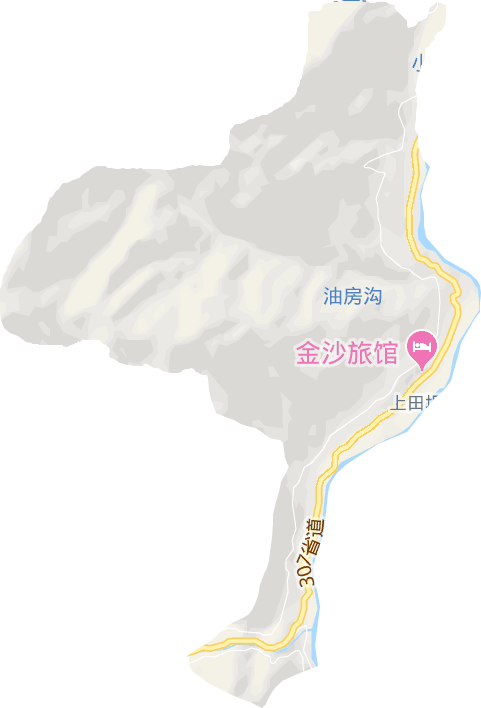 上田坝乡电子地图