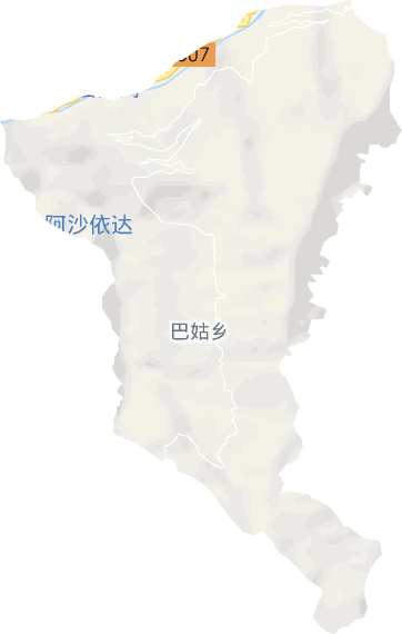 巴姑乡电子地图