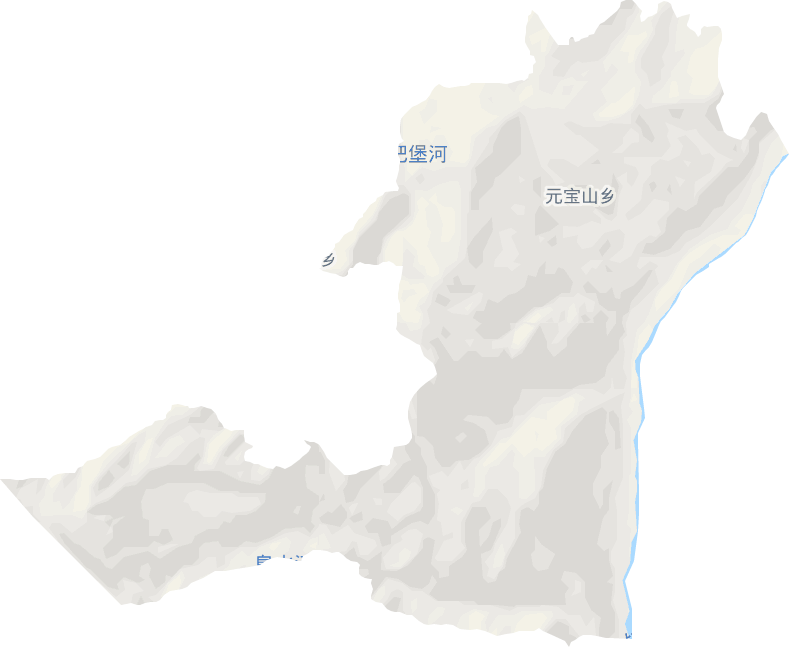 元宝山乡电子地图