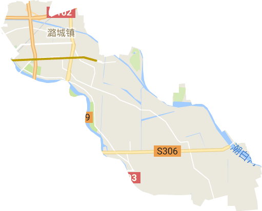 潞城镇电子地图