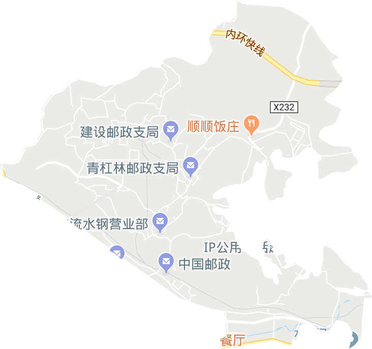 杨柳街道电子地图