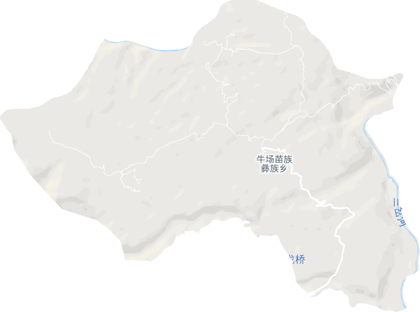 牛场苗族彝族乡电子地图