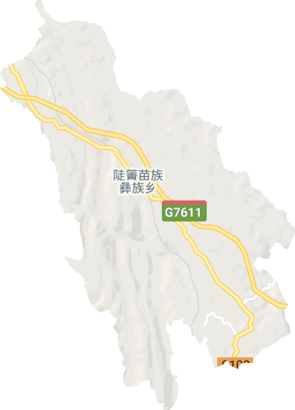 陡箐苗族彝族乡电子地图
