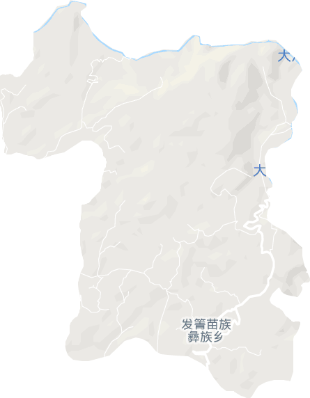 发箐苗族彝族乡电子地图