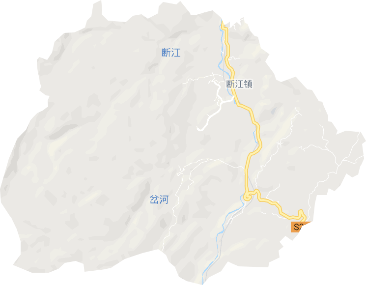 断江镇电子地图