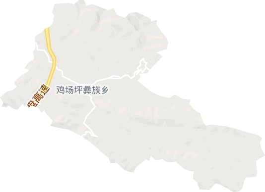 鸡场坪彝族乡电子地图