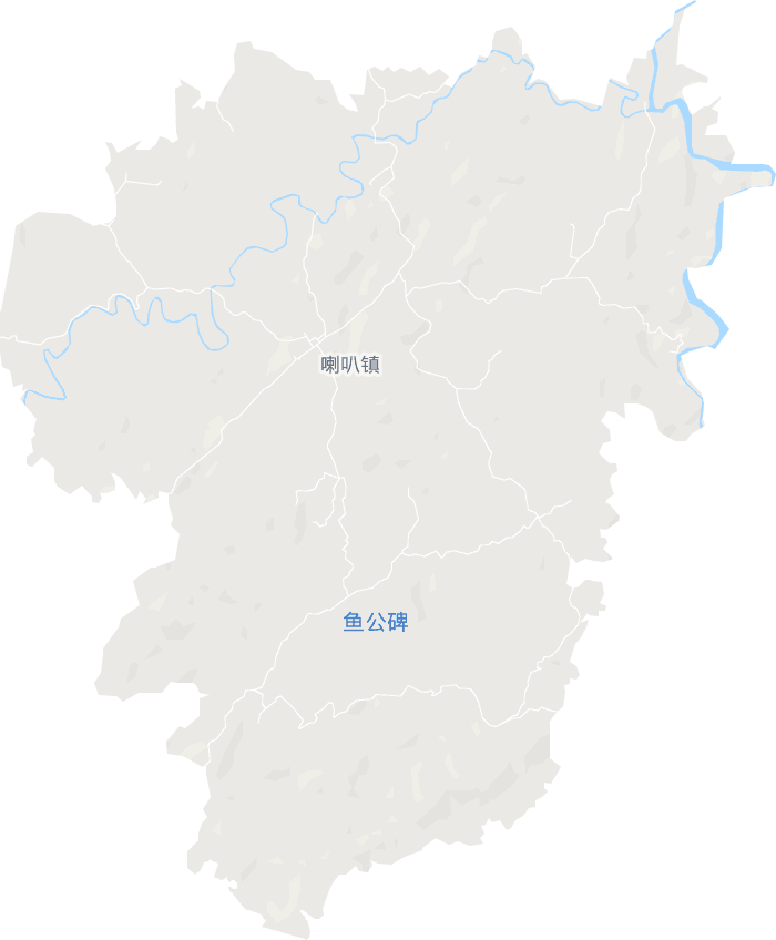 喇叭镇电子地图