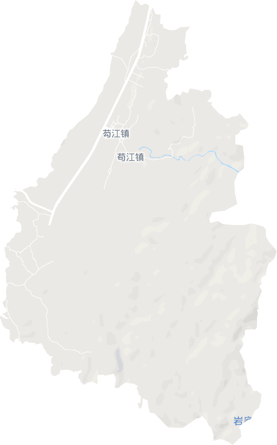 苟江镇电子地图