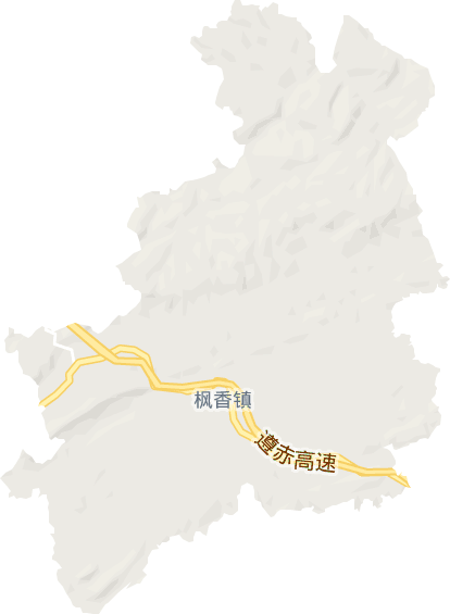 枫香镇电子地图