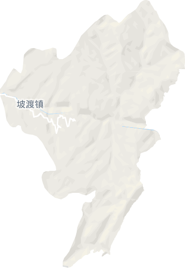 坡渡镇电子地图