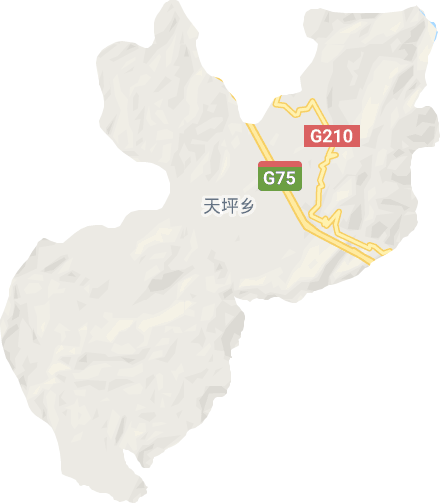 尧龙山镇电子地图
