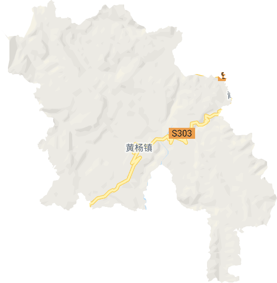 黄杨镇电子地图