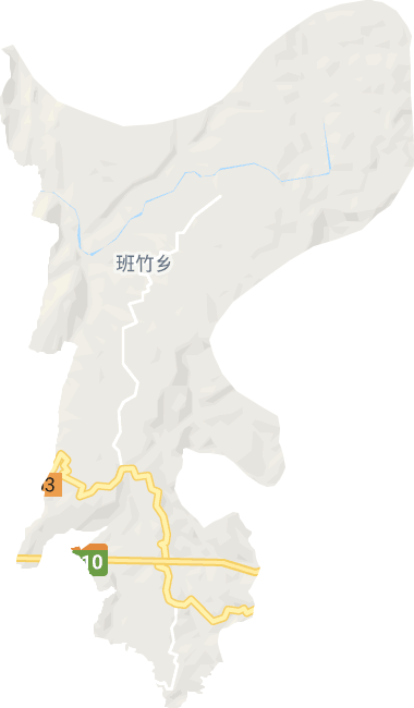 班竹乡电子地图