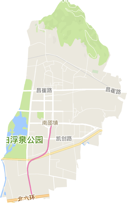 南邵镇电子地图