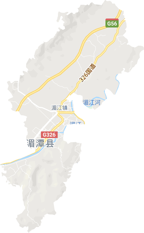 茶城街道电子地图