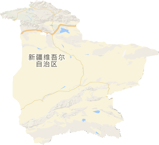 巴音郭楞蒙古自治州电子地图