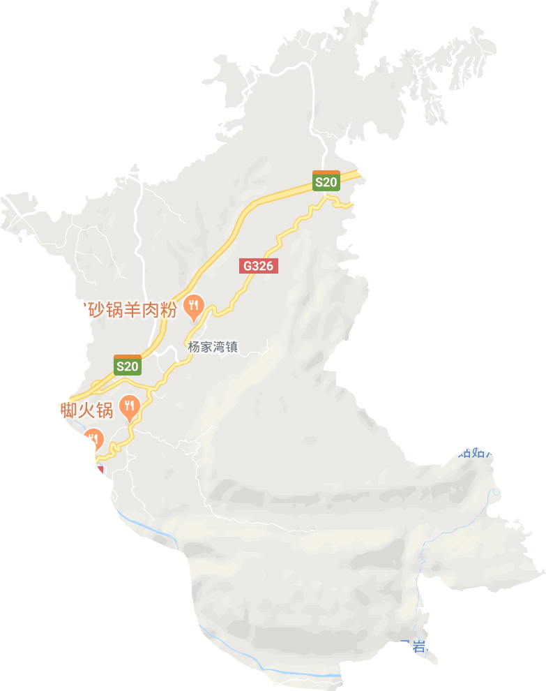 杨家湾镇电子地图