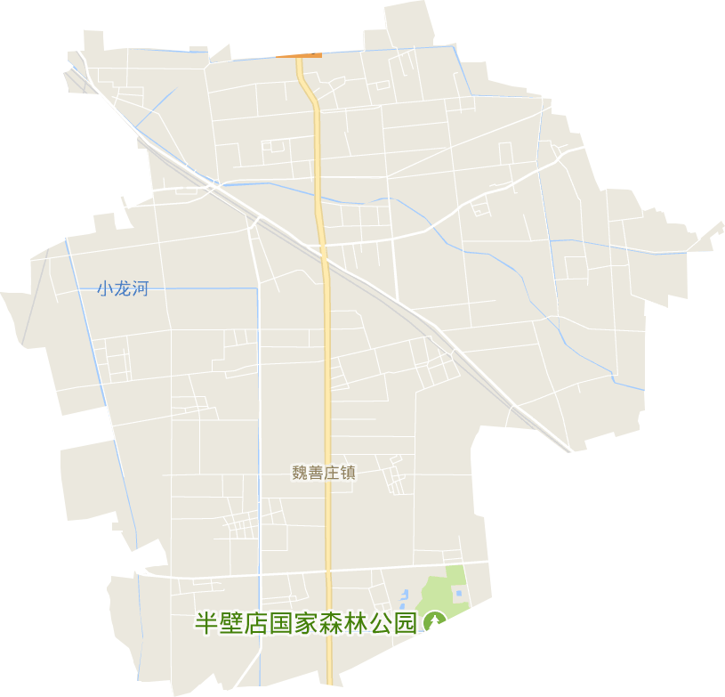 魏善庄镇电子地图