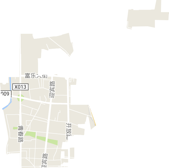 泉河街道电子地图