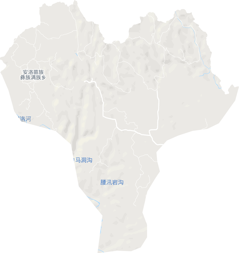 安洛苗族彝族满族乡电子地图