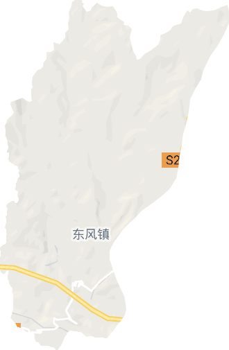 东风镇电子地图
