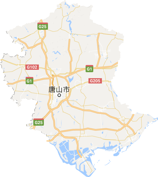 唐山市电子地图