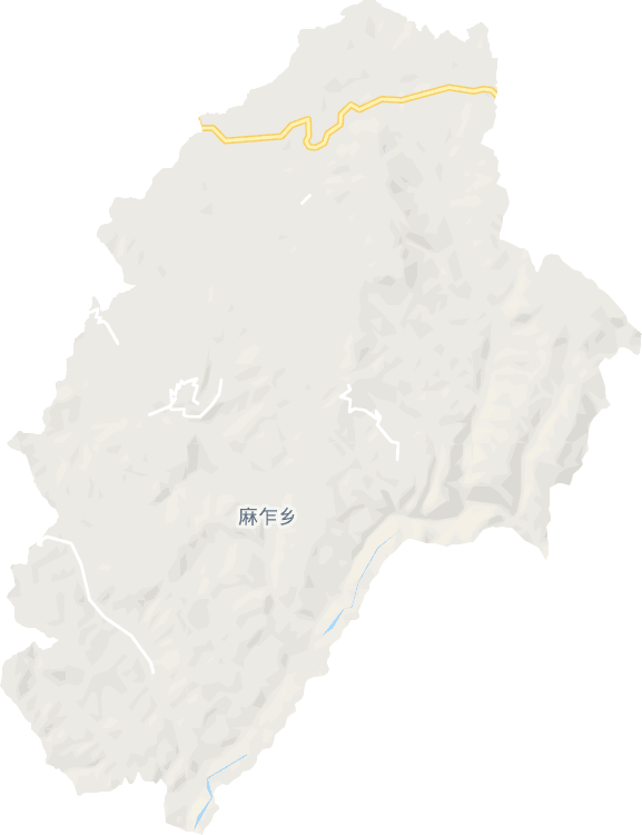 麻乍镇电子地图