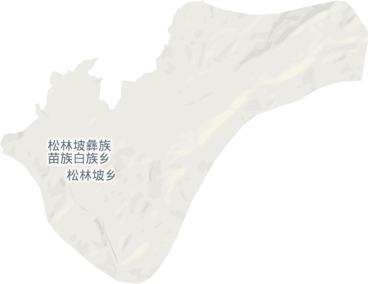松林坡乡电子地图