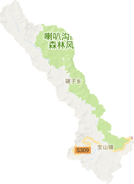 宝山镇电子地图