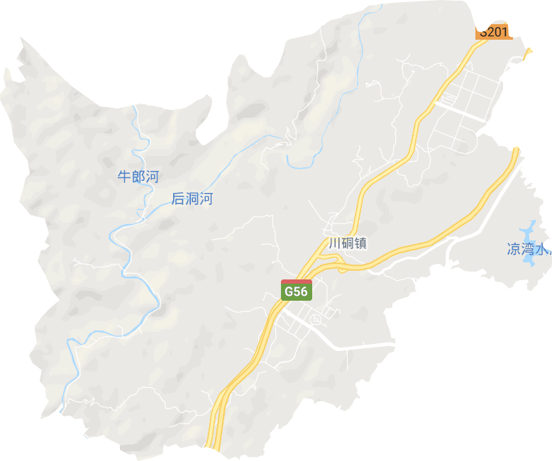 川硐镇电子地图