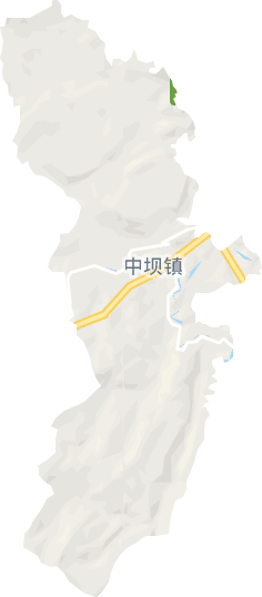 中坝镇电子地图