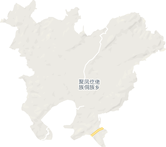 聚凤乡电子地图