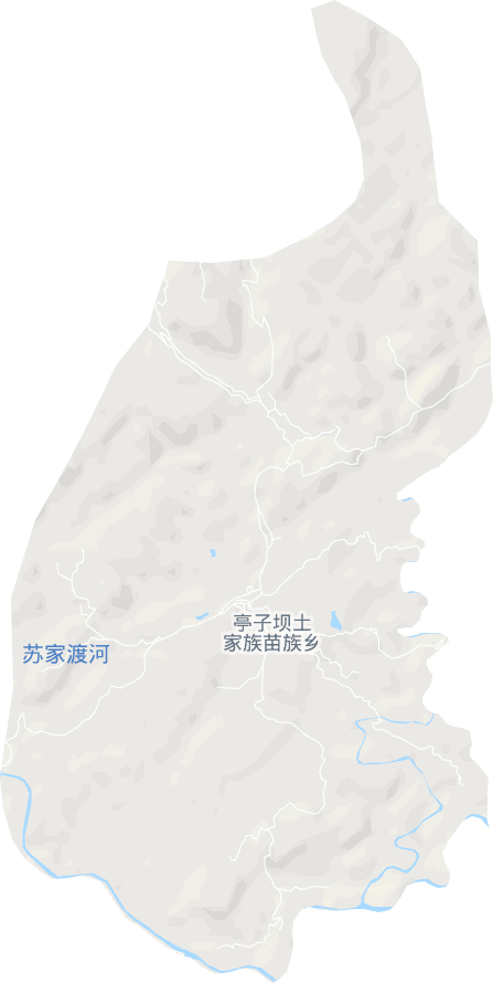 亭子坝镇电子地图