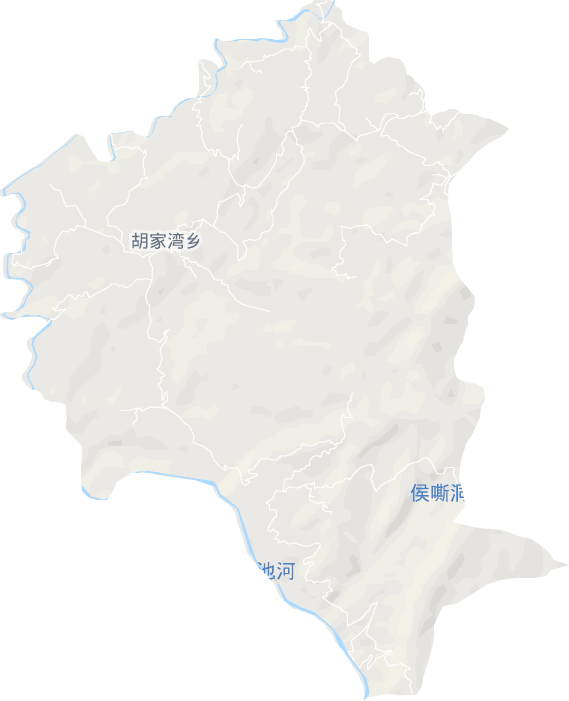 胡家湾乡电子地图